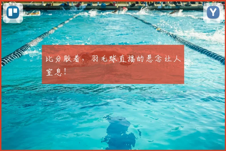 比分胶着,羽毛球直播的悬念让人窒息!