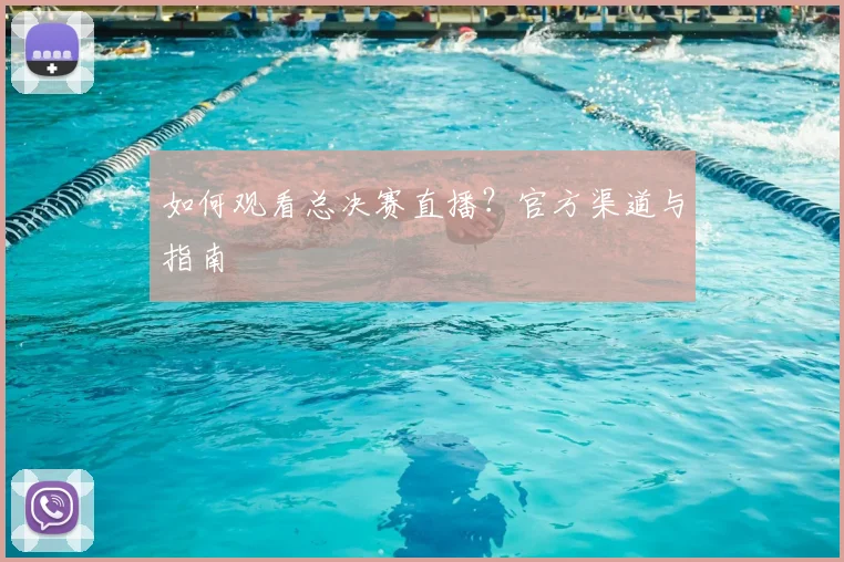如何观看总决赛直播？官方渠道与指南