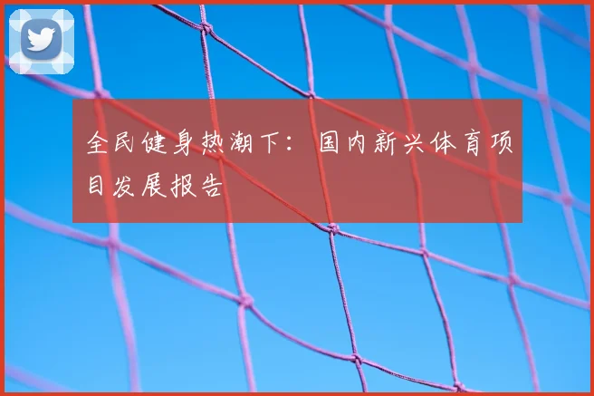 全民健身热潮下:国内新兴体育项目发展报告