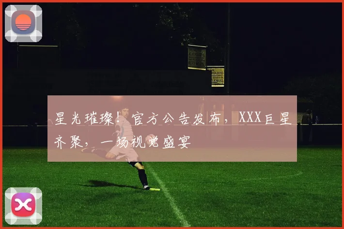 星光璀璨!官方公告发布,XXX巨星齐聚,一场视觉盛宴